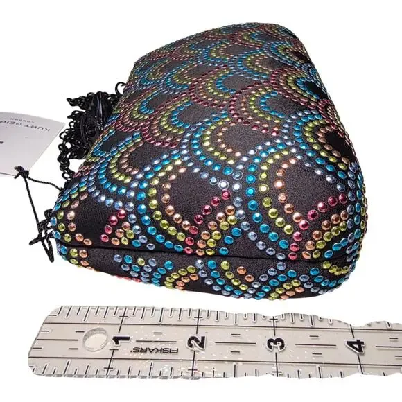 Kurt Geiger London Crystal Eagle Clutch Crossbody – NWT with Original Dust Bag - Picture 13 of 15